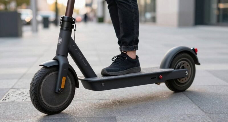 scooter suspension and tires