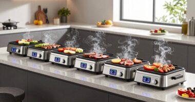 smokeless indoor grilling options
