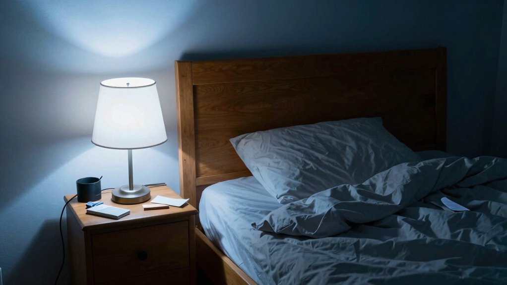 soothing calming bedroom lighting