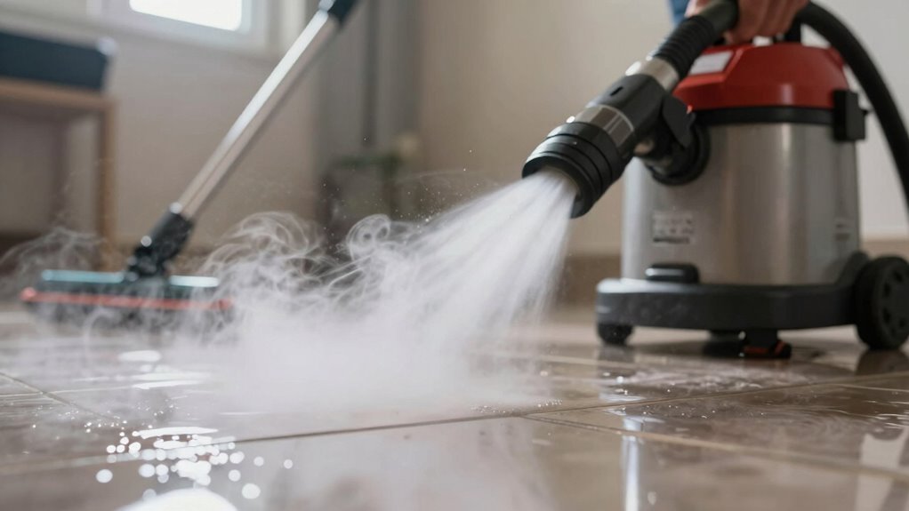 steam kills some germs