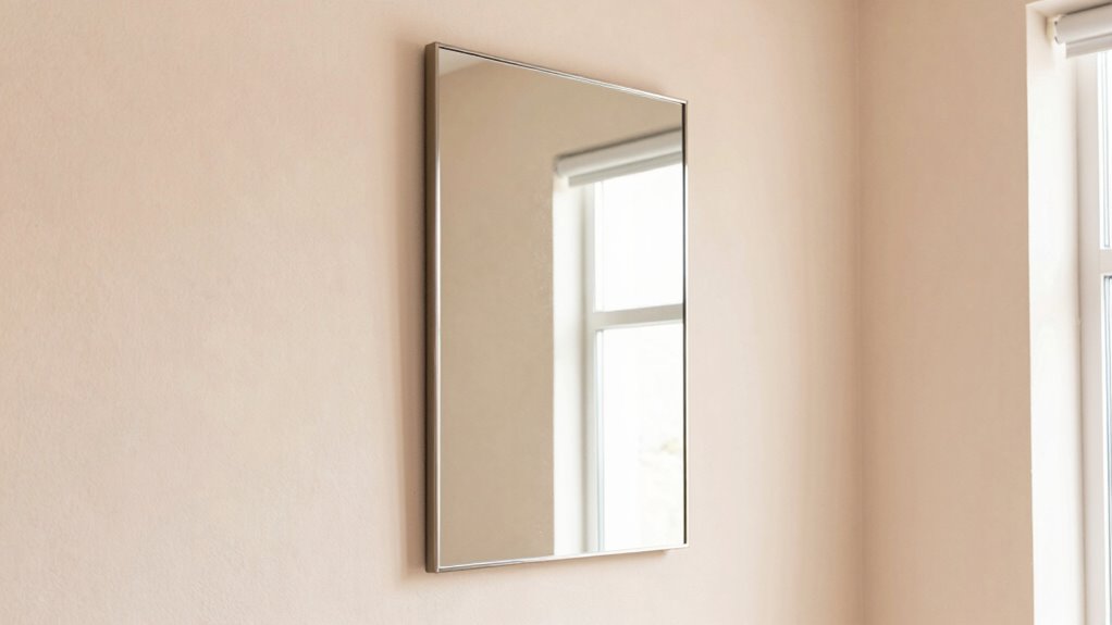 strategic mirror placement enhances brightness