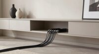 stylish unobtrusive cable solutions