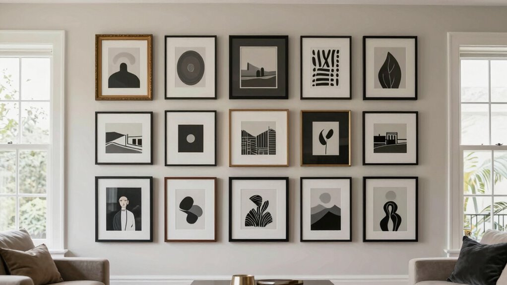 tailored gallery wall arrangements