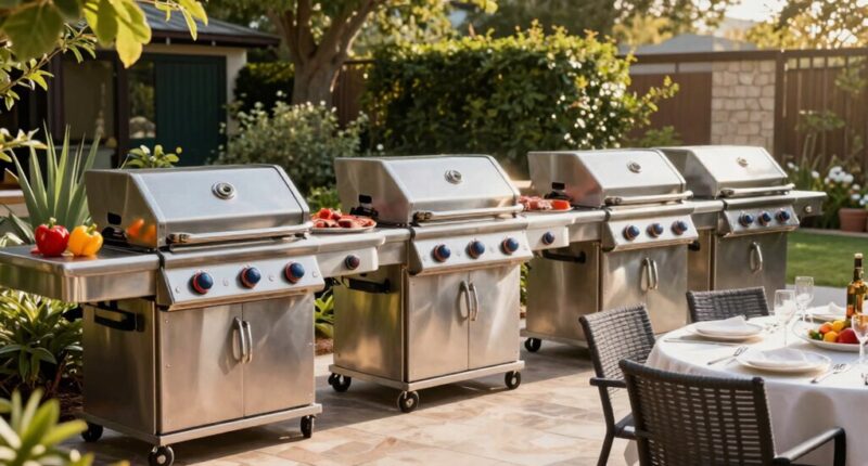 top 4 burner gas grills