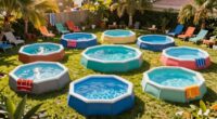 top above ground pools