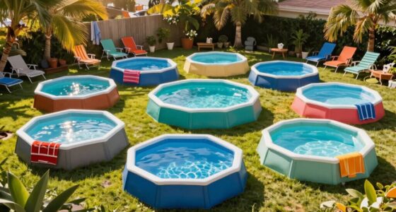 top above ground pools