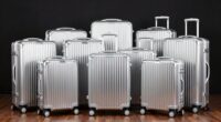 top aluminum suitcase sets