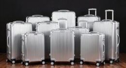 top aluminum suitcase sets