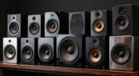 top center channel speakers