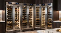 top dual zone wine coolers
