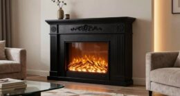top electric fireplace mantel options