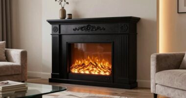 top electric fireplace mantel options