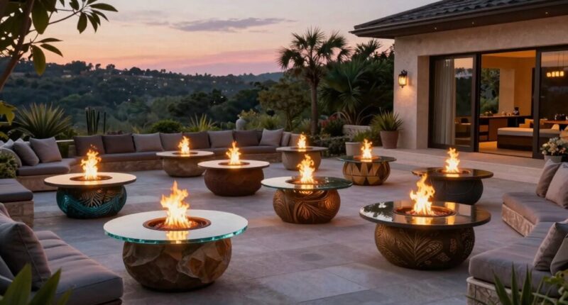 top fire pit tables