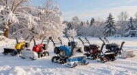 top gas snow blowers
