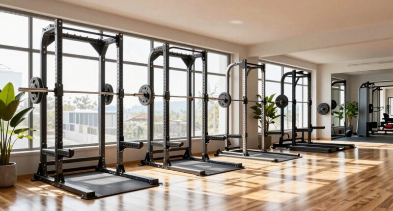 top home gym squat racks