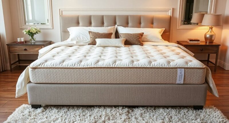 top king memory foam