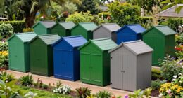 top large resin garden sheds