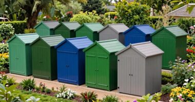 top large resin garden sheds