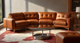 top leather sectional sofas