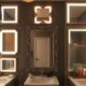 top led vanity mirrors