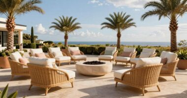 top outdoor lounge chair sets