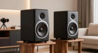 top premium powered bookshelf speakers