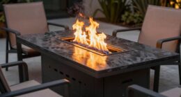top propane fire pit tables