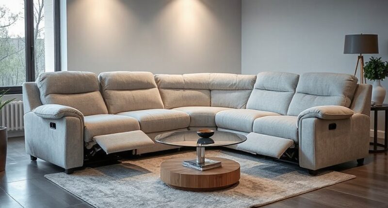 top reclining sectional sofas