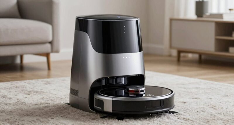 top self emptying robot vacuums