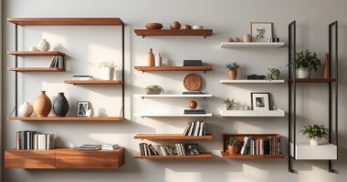 top wall shelving systems