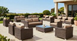 top wicker patio sets