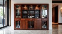 top wine storage bar cabinets