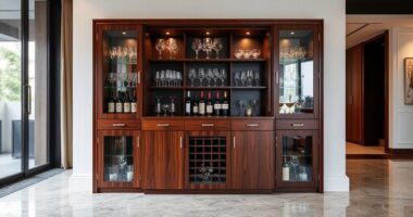 top wine storage bar cabinets