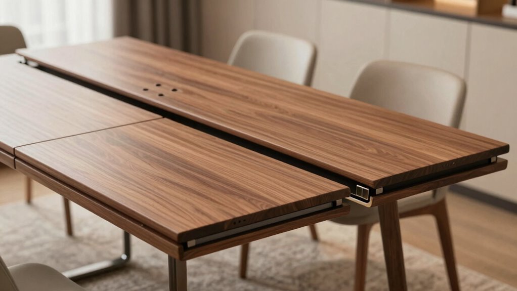 types of extendable table leaves