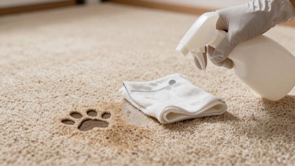 use minimal liquid application