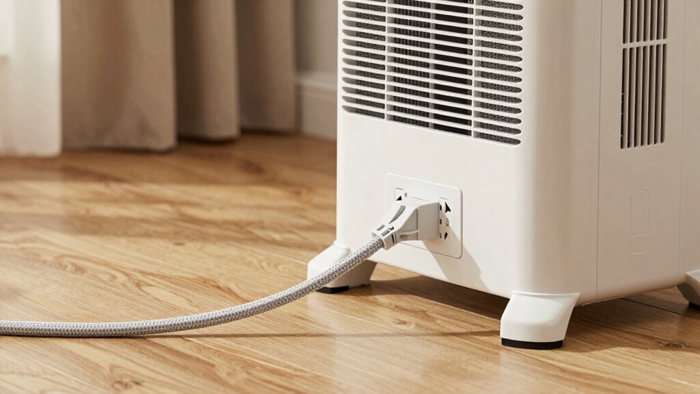 use proper cords and outlets