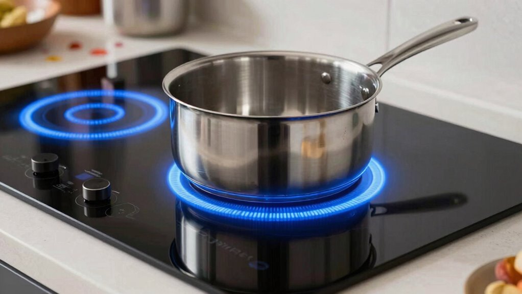 use proper induction cookware