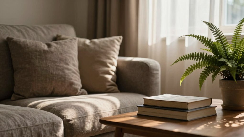 use sound absorbing home materials