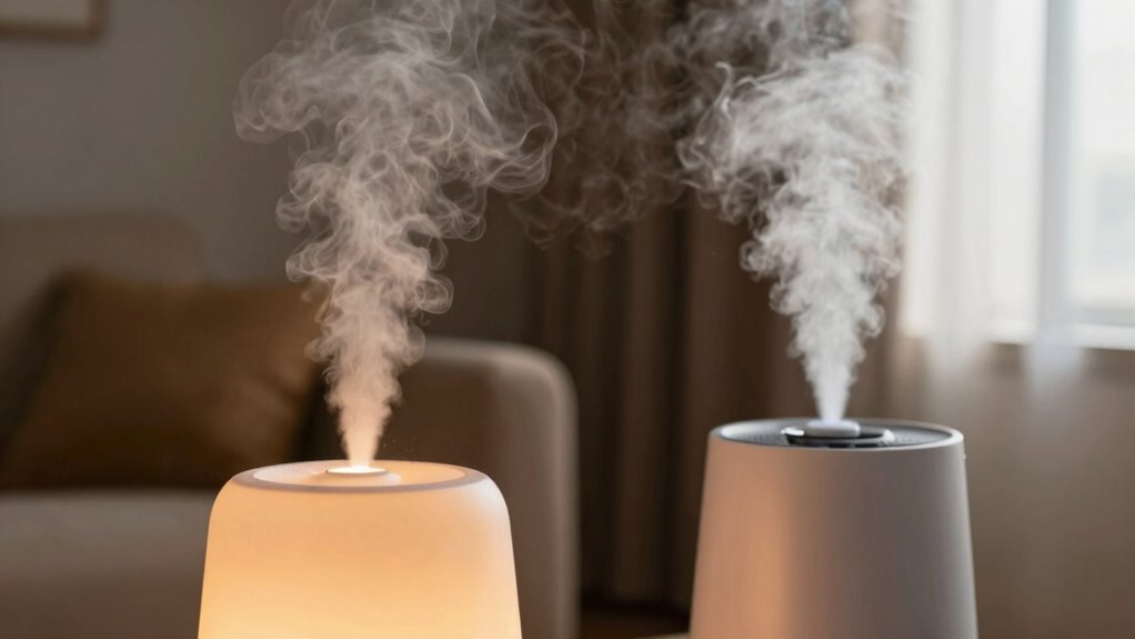 use warm mist humidifier