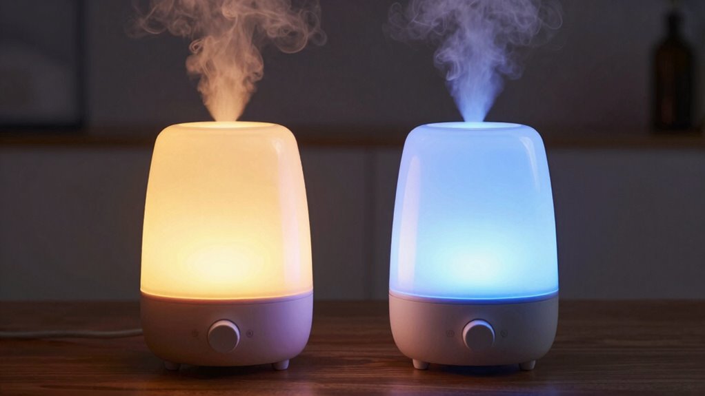 warm versus cool mist