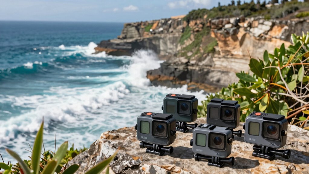 waterproof action camera features