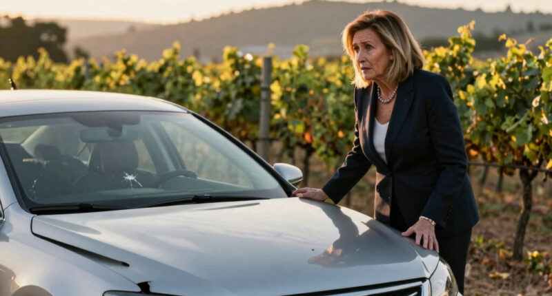 Paul Pelosi in hit-and-run in Napa County wine country, car left with major damage, authorities say