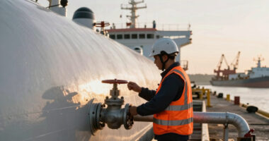 What are the risks of an LNG tanker explosion?