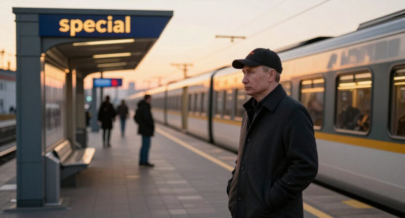 Putin Attends Launch Of Moscow Metro’s New Line As One Station Displays ‘Special Military Operation’ Imagery