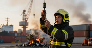Ukrainian Drone Attack On Russian Port City Kills Four. Fire Reported At Port.
