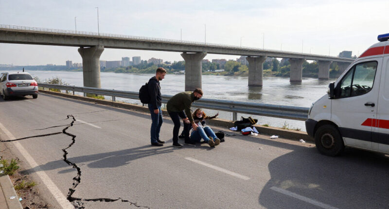 Russia Strikes Bridge Over Dnipro River In Ukraine’s Zaporizhzhia, Injuring Five, Including Red Cross Workers